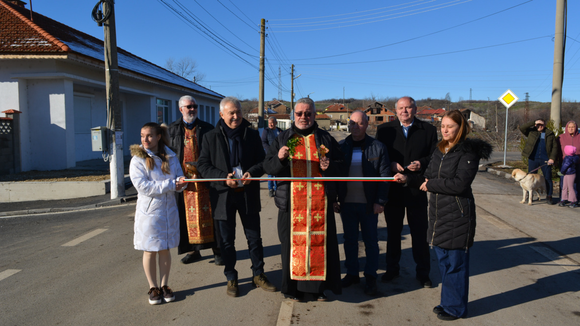 Междуселският път Николово – Долно Белотинци е изцяло реконструиран