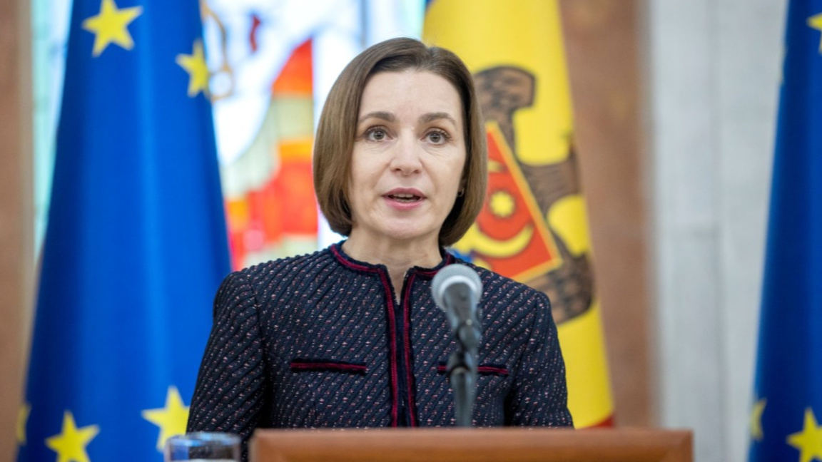 Президентката на Молдова Мая Санду