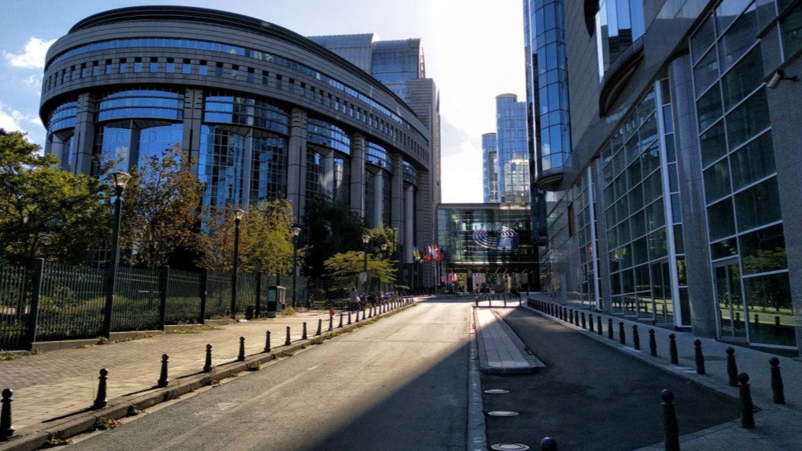 Сградите на Европарламента в Брюксел.