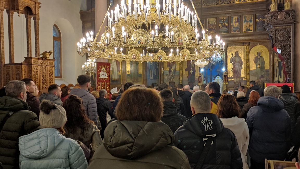 Патриарх Даниил отслужи Златоустова литургия в дупнишкия храм "Св. Георги"