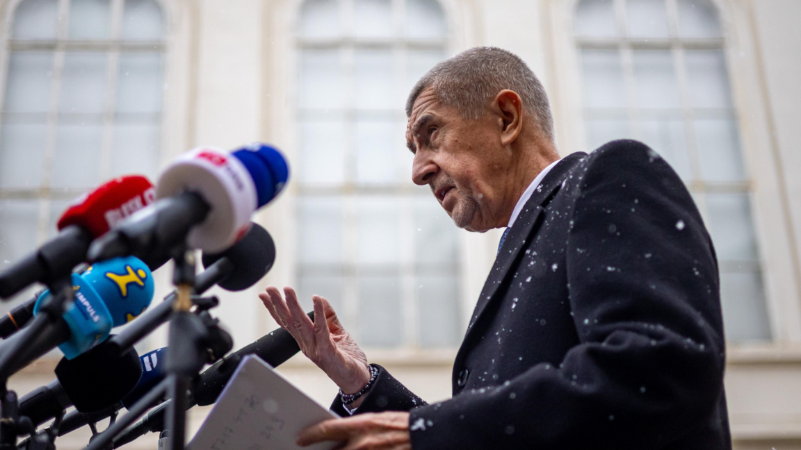 Министър-председателят на Чехия Андрей Бабиш