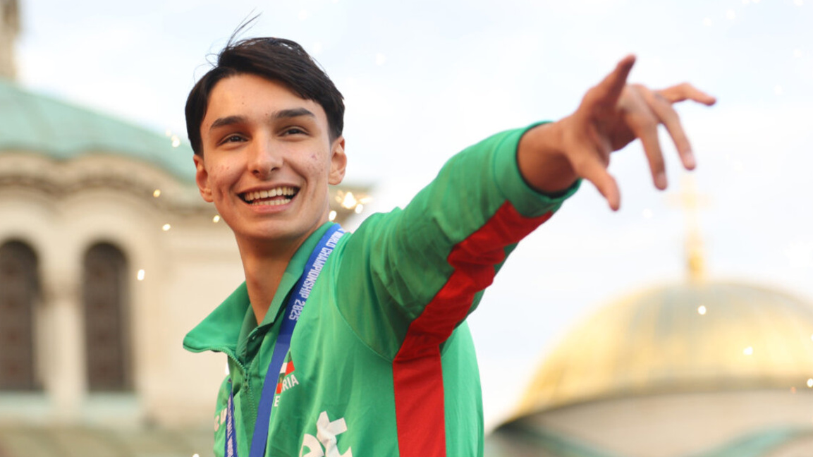 Bulgaria's volleyball player Simeon Niko...