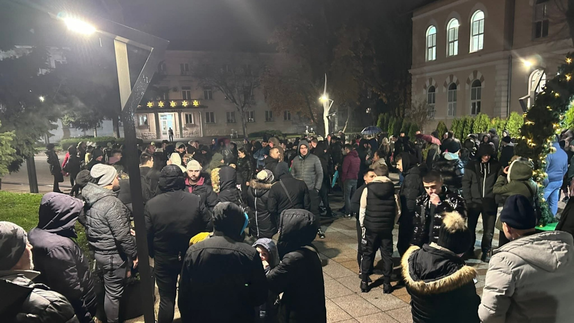 Протестът във Враца