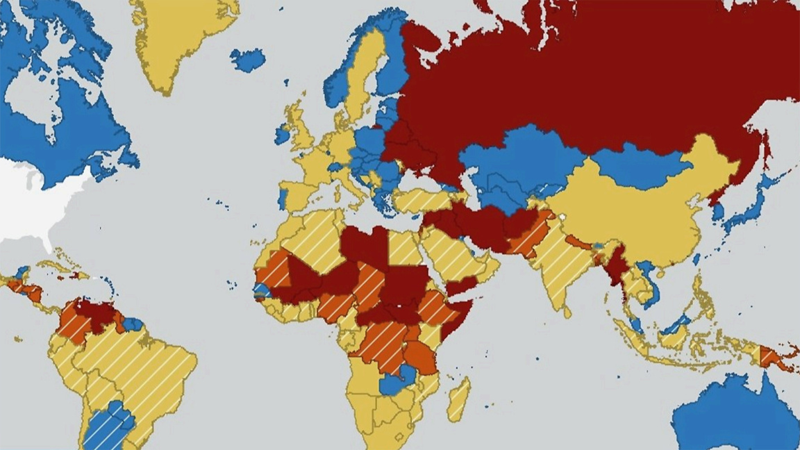 Les États-Unis recommandent la Bulgarie comme pays touristique sûr