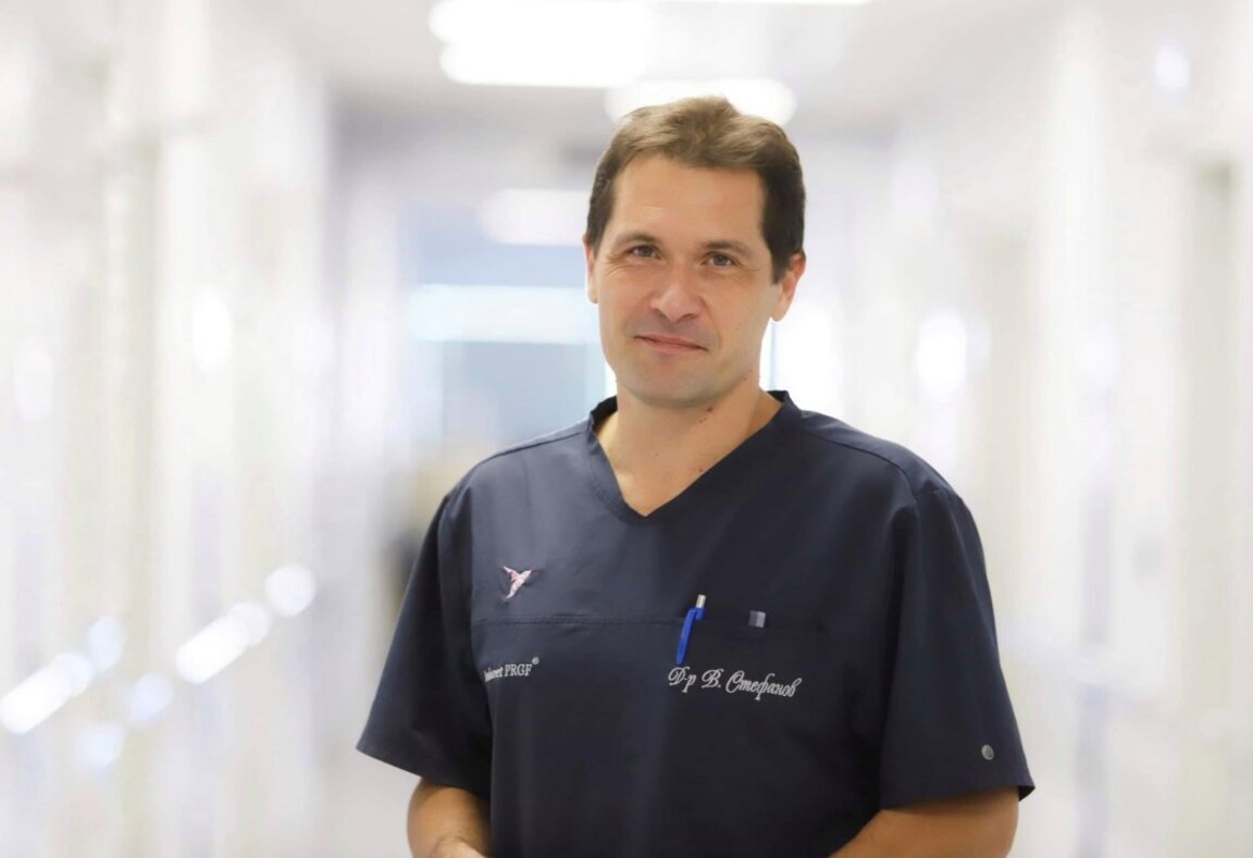 Д-р Владимир Стефанов, ортопед - Началиник на Клиниката по артроскопска травматология към ВМА - София