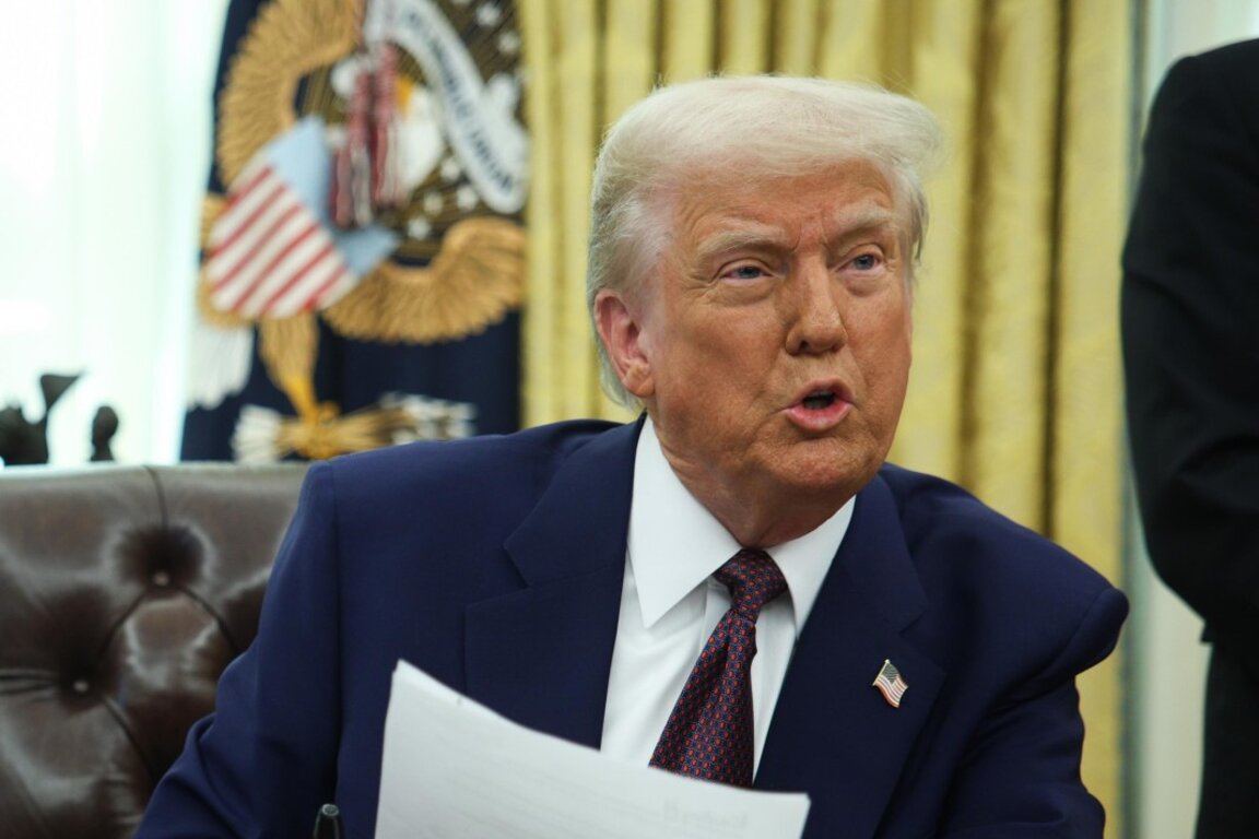 Президентът на САЩ Доналд Тръмп.