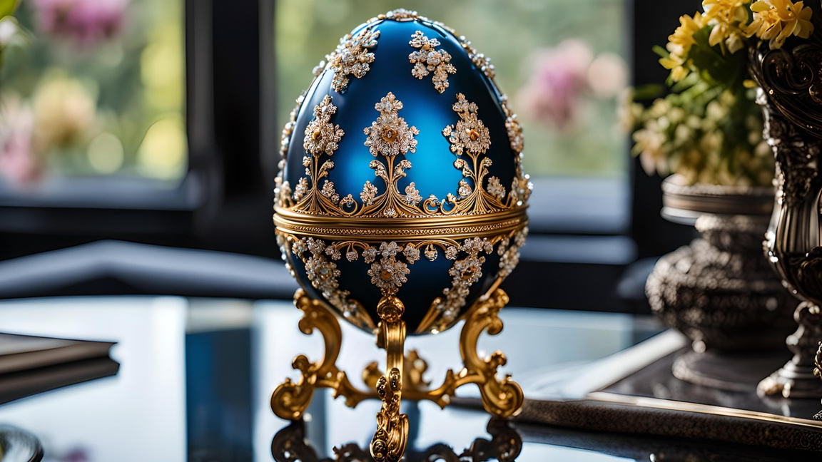 "Зимното яйце" на Фаберже беше продадено на търг в Лондон за рекордните 26 млн.евро.