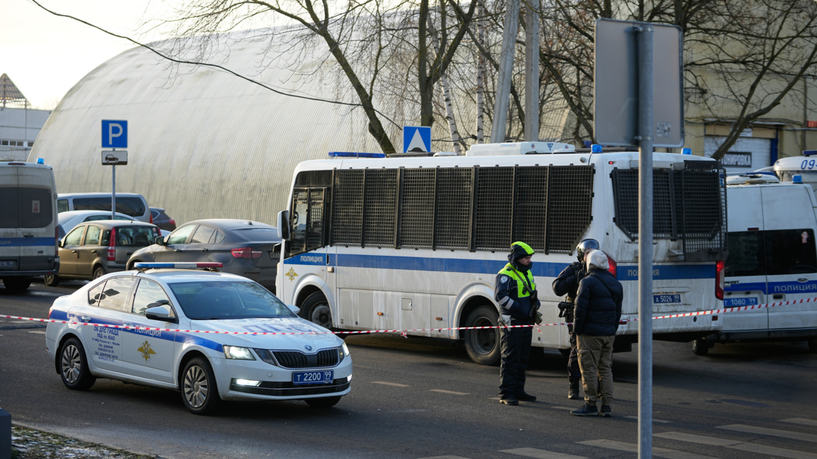 Полиция на мястото на инцидента, 24 декември 2025 г.