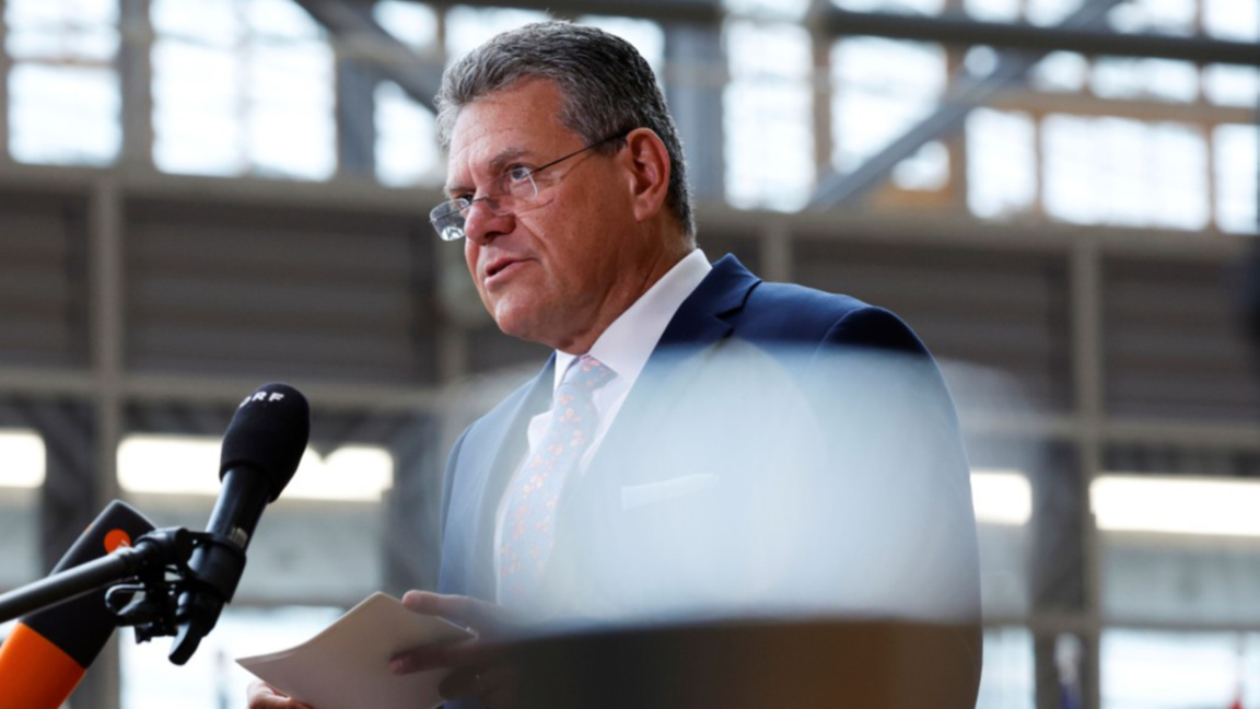 Еврокомисарят по търговията Марош Шефчович