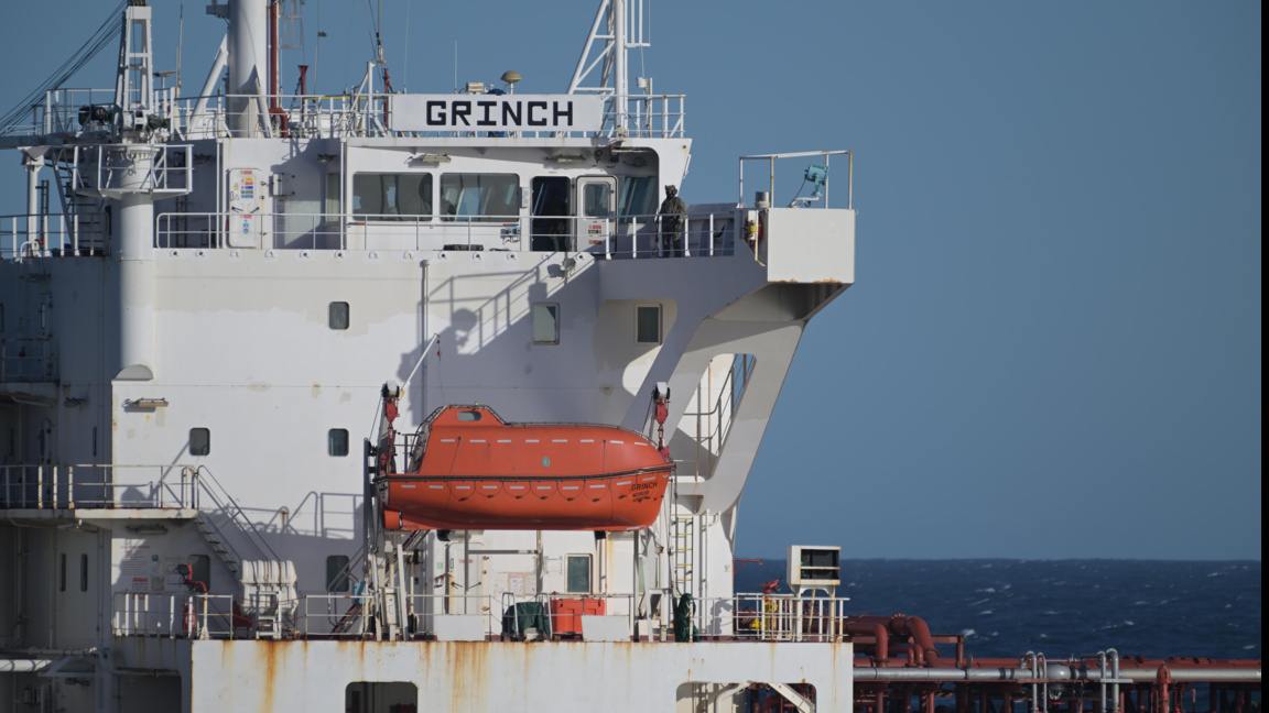 Преди дни френските власти задържаха танкера "Гринч", за който се смята, че е част от руския "сенчест флот"