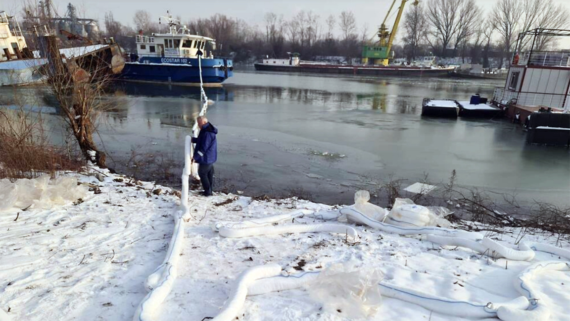 Derzeit keine Gefahr einer Donauverschmutzung nach Vorfall bei Giurgiu