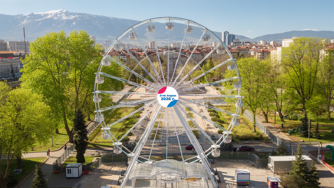 Cea mai înaltă roată panoramică din țară...