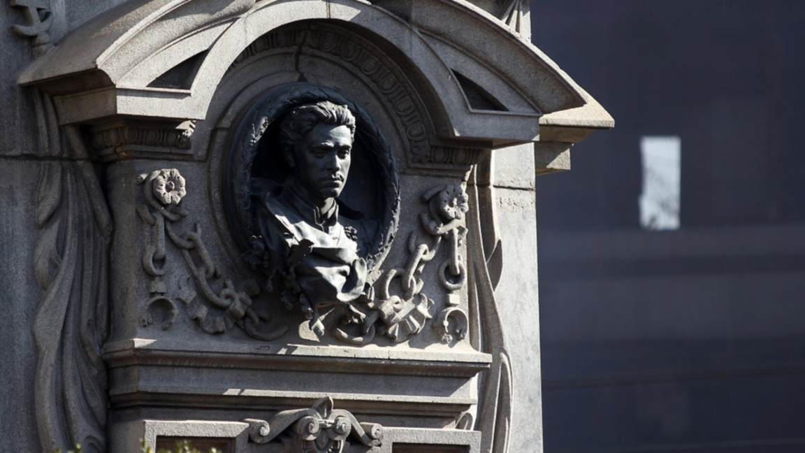 Das Denkmal von Wassil Lewski in Sofia –...
