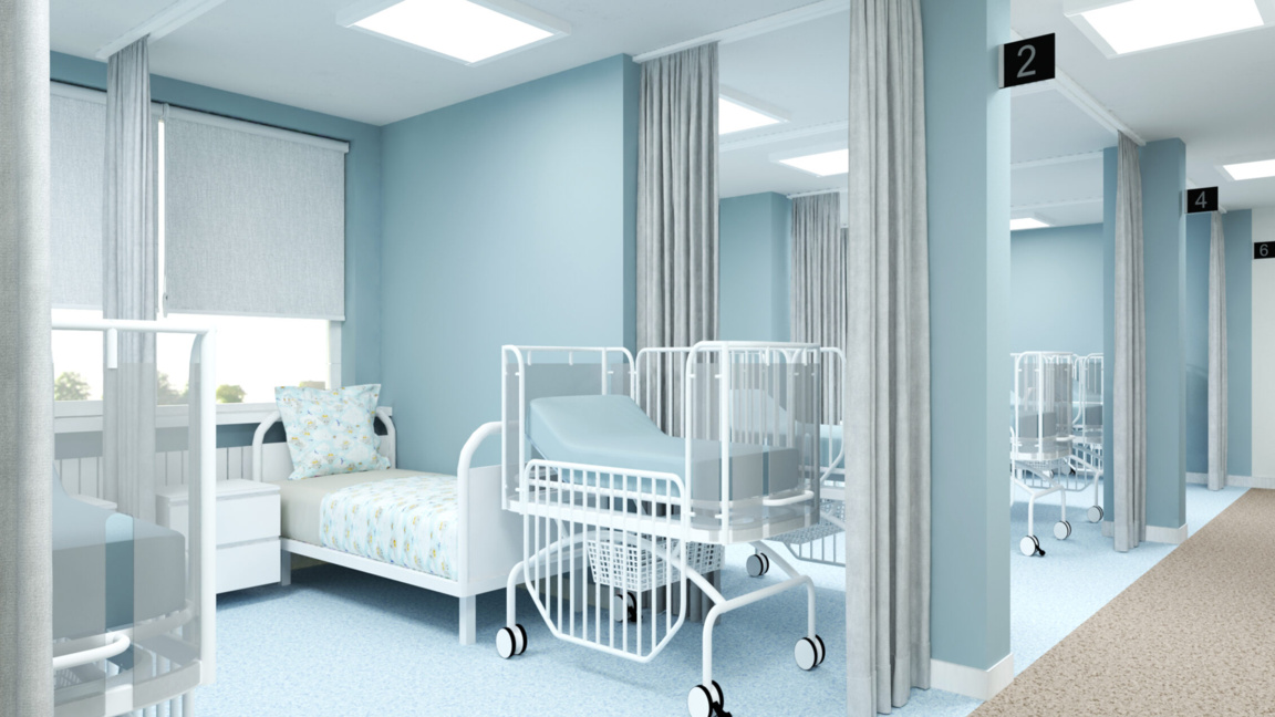 Обновеното детско отделение в МБАЛ Добрич.