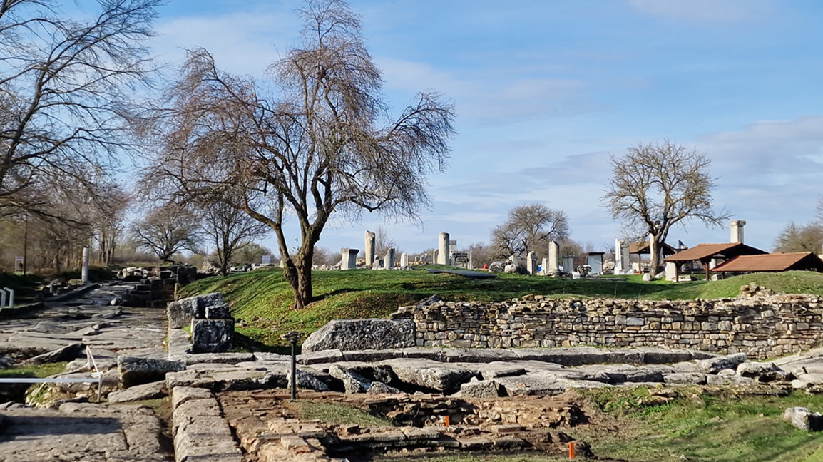 Nikopolis ad İstrum'da antik bir alışveriş merkezi keşfedildi
