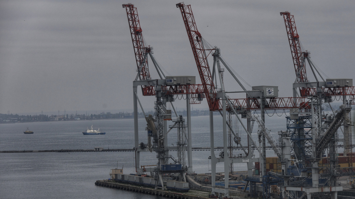 Пристанището в Одеса