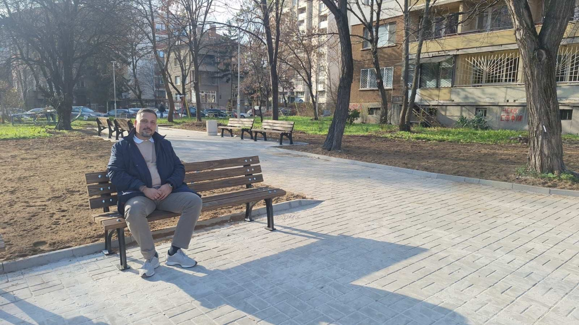 Обновено е ново парково пространство в ж...