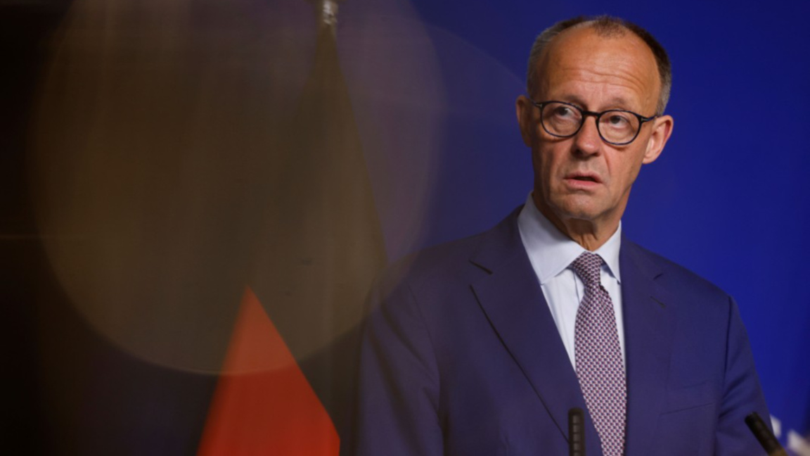 Канцлерът на Германия Фридрих Мерц