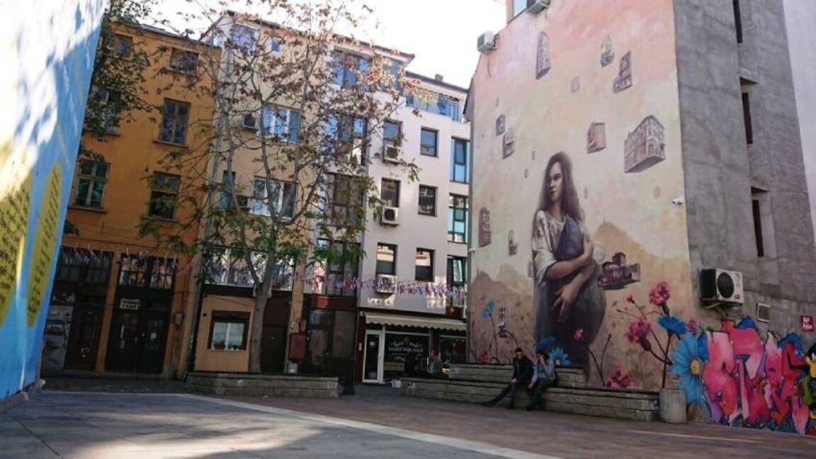 L’art métamorphose des lieux emblématiques en centre-ville de Plovdiv