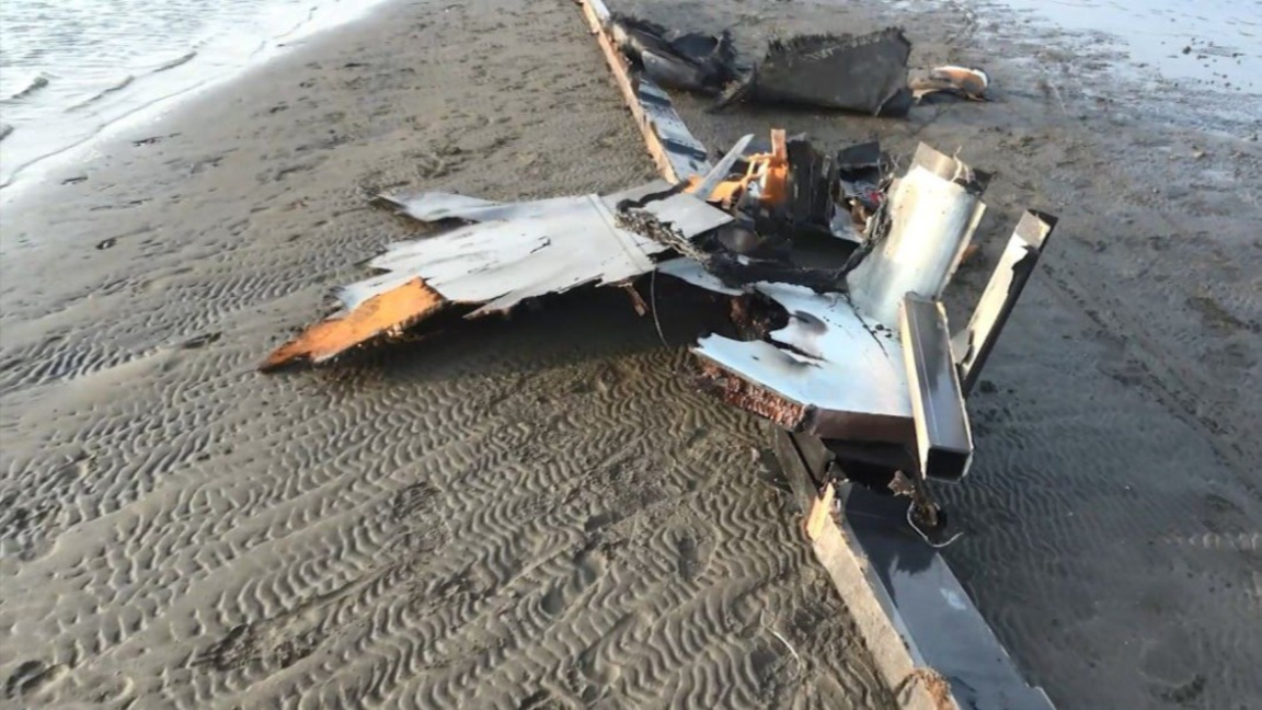 Свален дрон