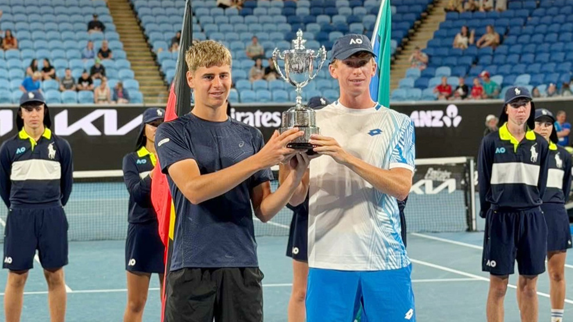 I riu Dimitër Kisimov është kampion i dysheve në tenis në Australian Open