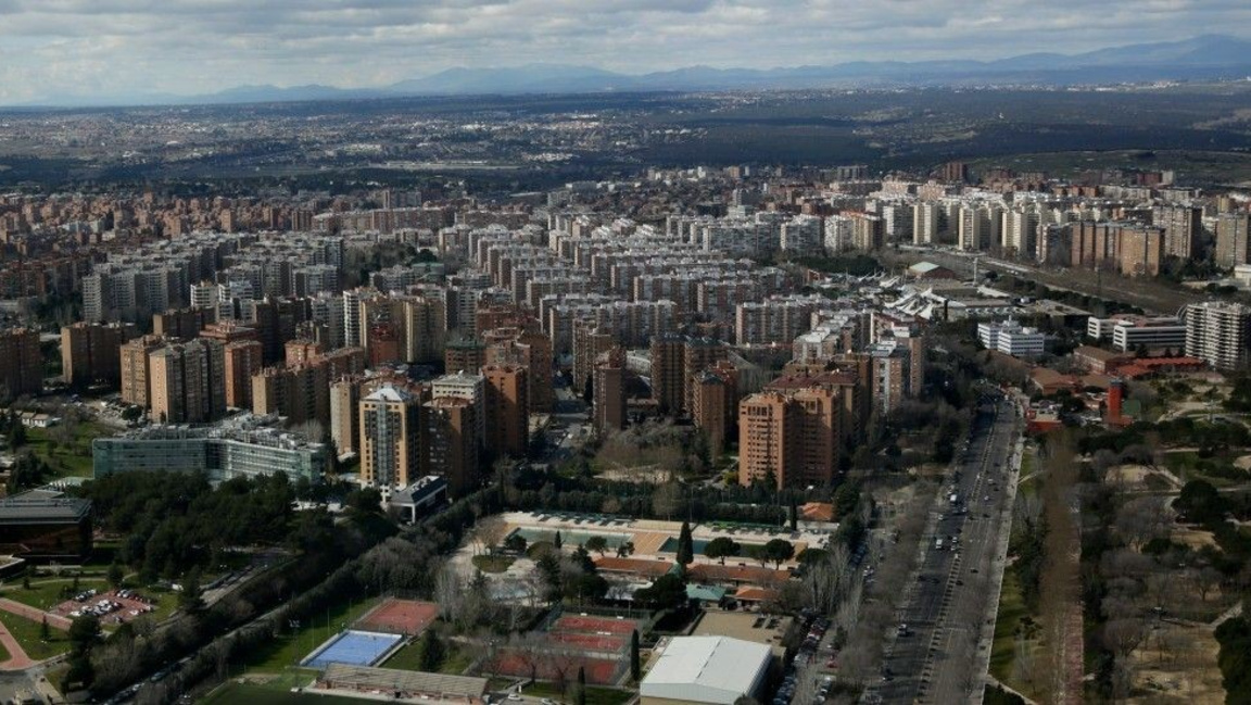 Изглед към Мадрид