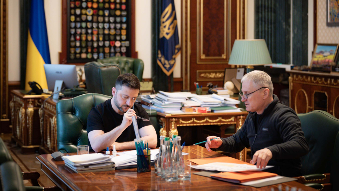 Володимир Зеленски и Олег Ивашченко