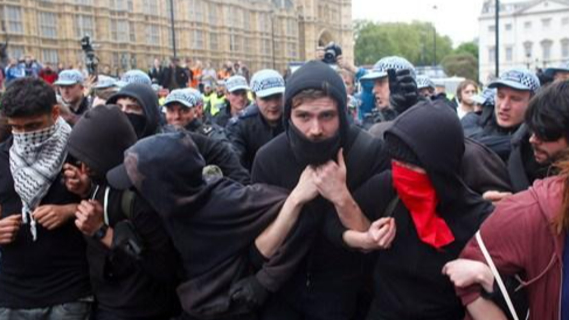 Лондон протест