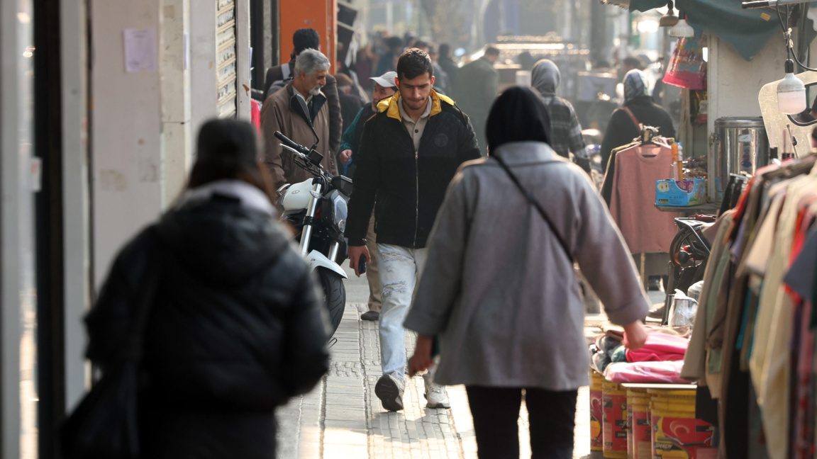 Иранци по улиците на Техеран, 08.01.25 г.