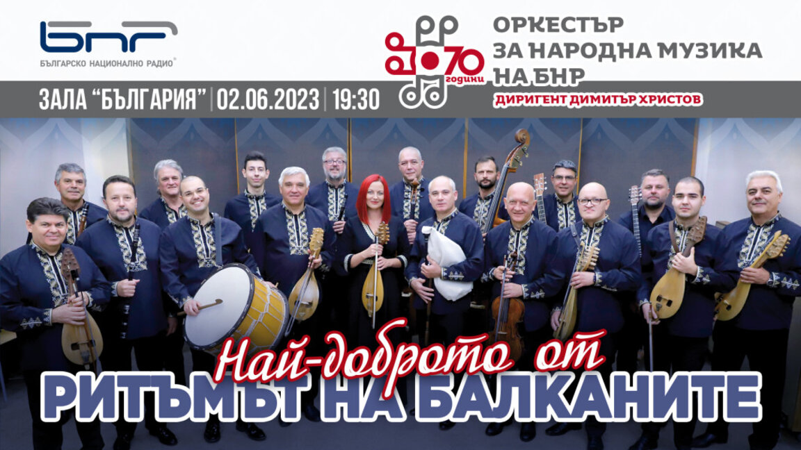 "Ритъмът на Балканите" ще завладее зала "България"