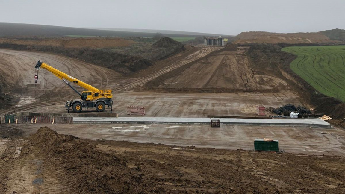 Строежът на магистралата Русе - Велико Търново върви по график