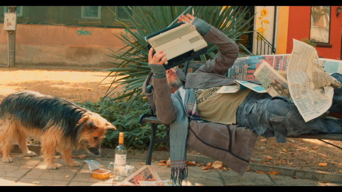 Кадър от филма "Реставразов"