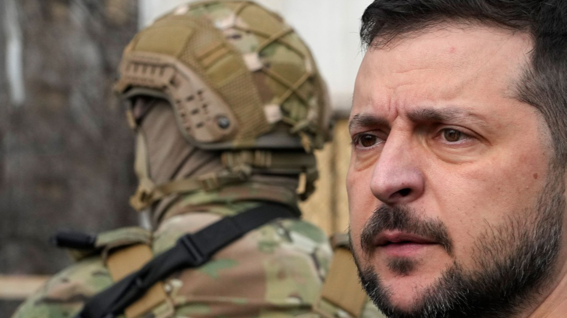 Президентът на Украйна Володимир Зеленски