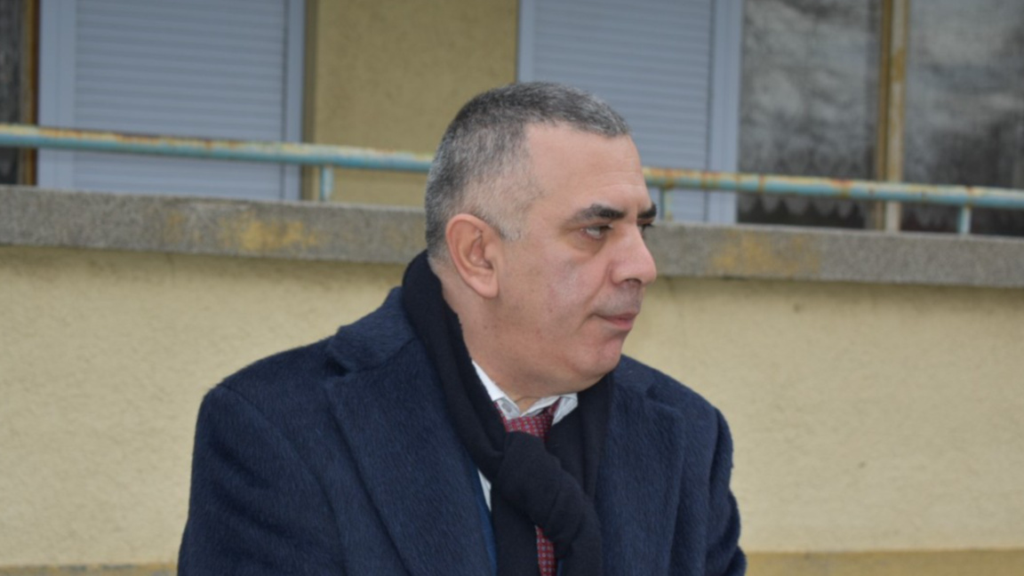 Кметът на Сливен Стефан Радев.