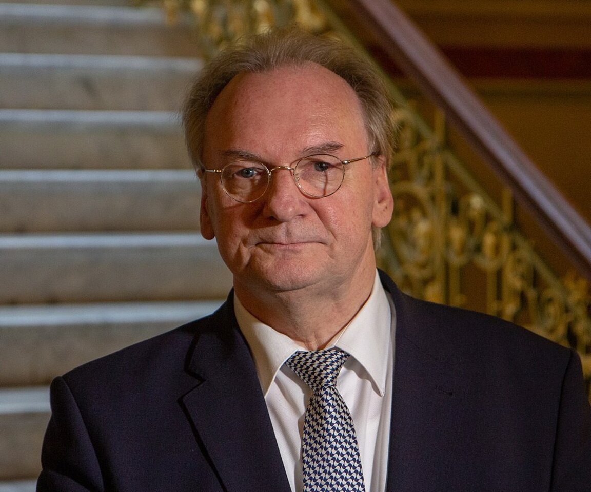 Райнер Хазелоф, министър-председателят на Саксония-Анхалт, Германия