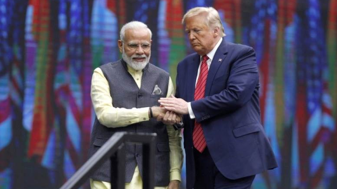 Нарендра Моди и Доналд Тръмп