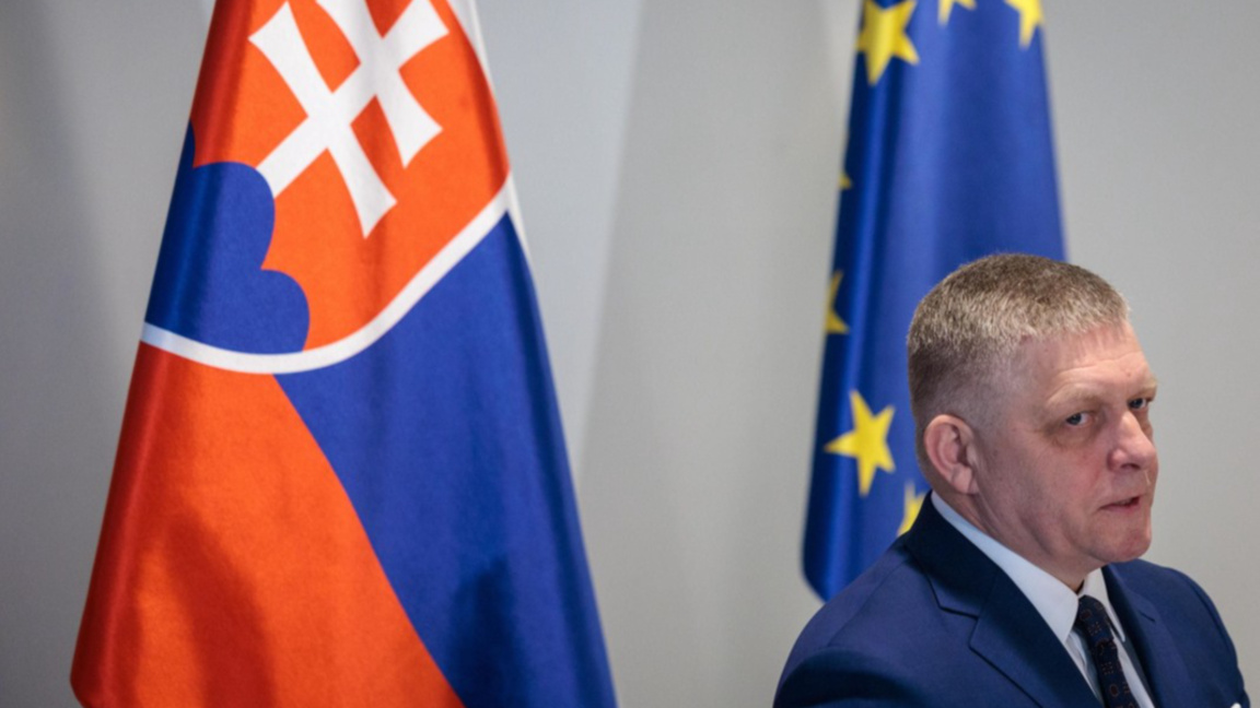 Министър-председателят на Словакия Роберт Фицо