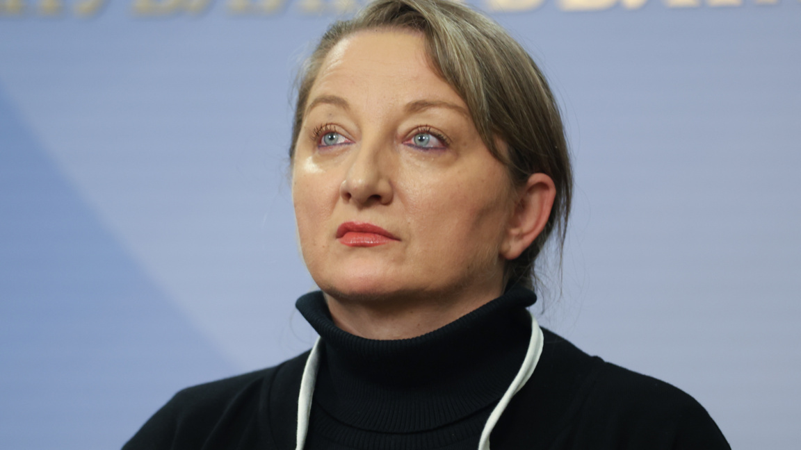 Зам.-председателят на парламентарната група ГЕРБ-СДС Деница Сачева.