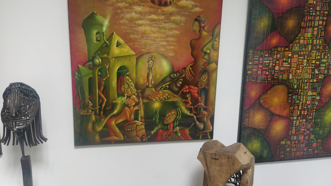 Bulgarian art café-gallery in Brussels p...