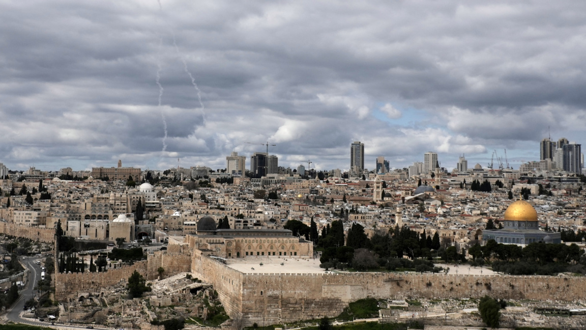 Експлозии са се чули над Йерусалим...