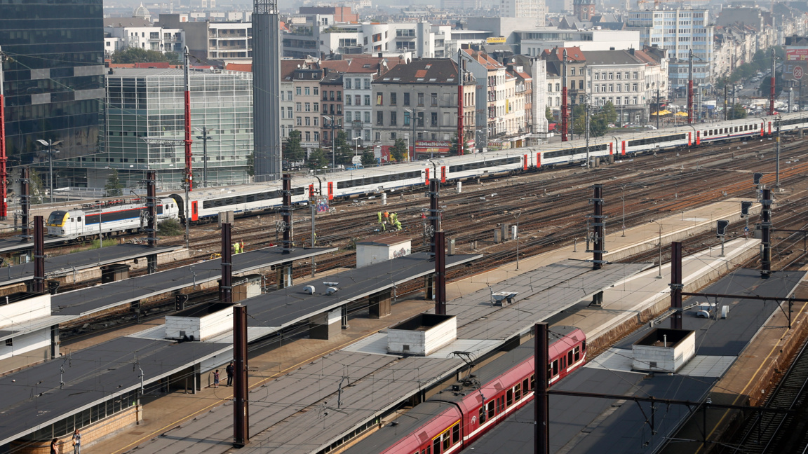 Жп гарата Брюксел/Миди