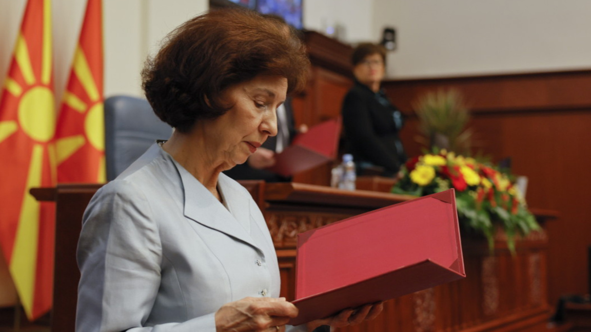 Гордана Силяновска-Давкова, президент на Република Северна Македония