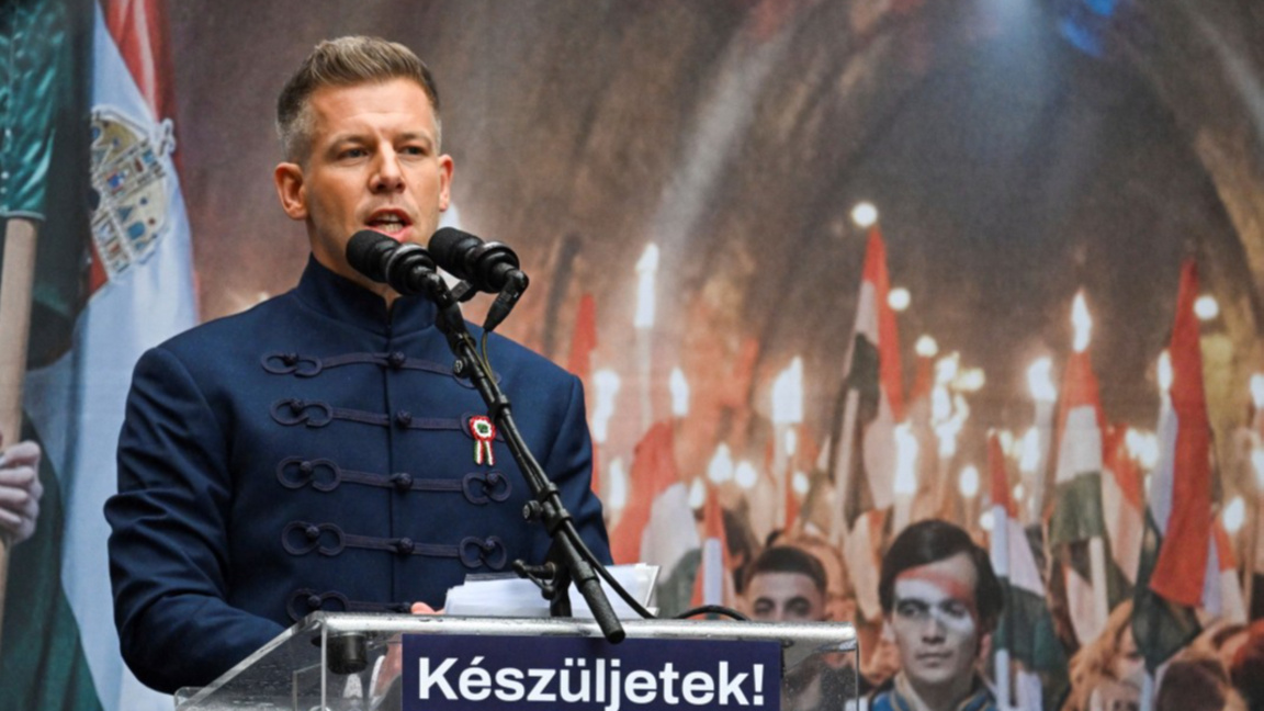 Лидерът на партия "Тиса" Петер Мадяр