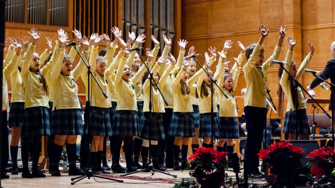 Коледно матине с "Радиодеца" в Първо студио на БНР