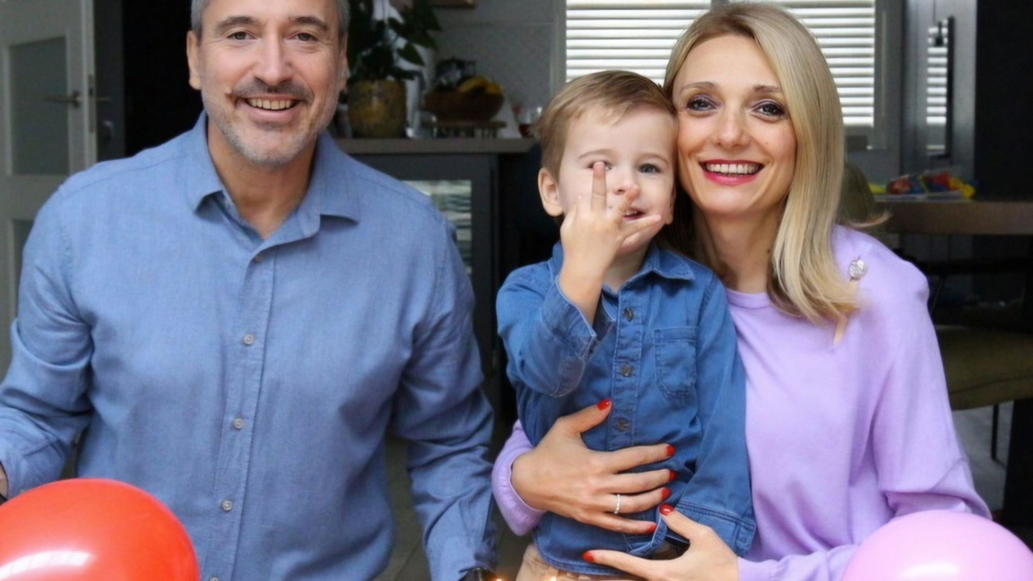 Радослав Парашков и его семья