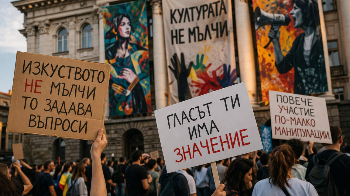 Културата не мълчи: как изкуството се вк...