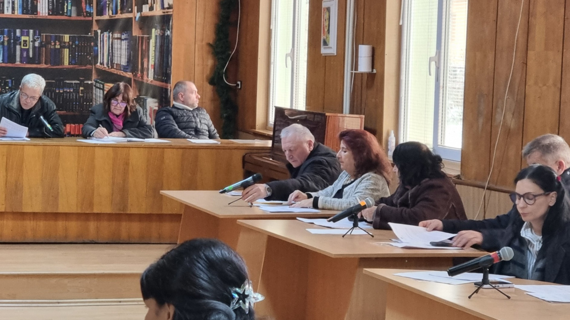 Заседание на общинския съвет в Брезник