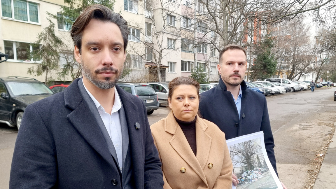 Борис Бонев и районните кметове Цвета Николаева, Кристиян Христов